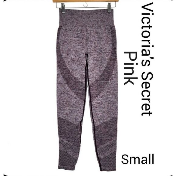 Victoria's Secret PINK Seamless Leggings S Yogo Workout Pants Small NWOT - Picture 1 of 6